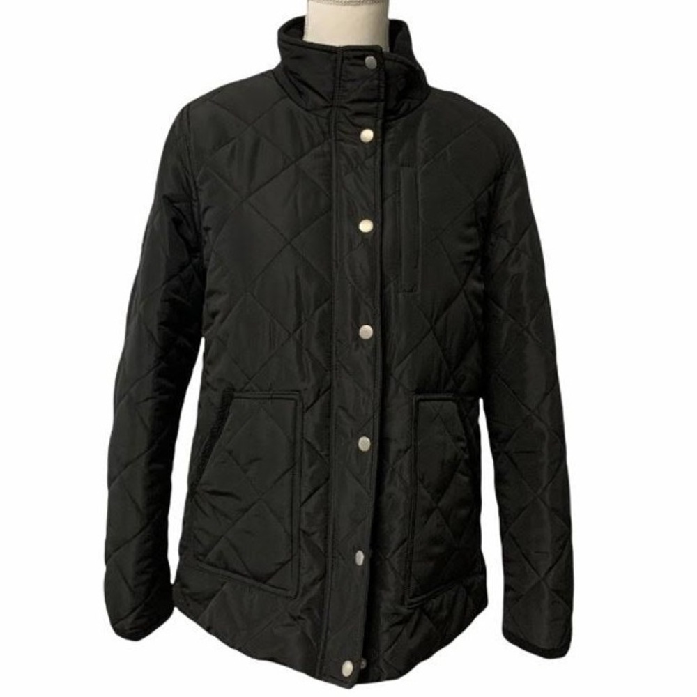 Thread &Supply quilted jacket size large new black